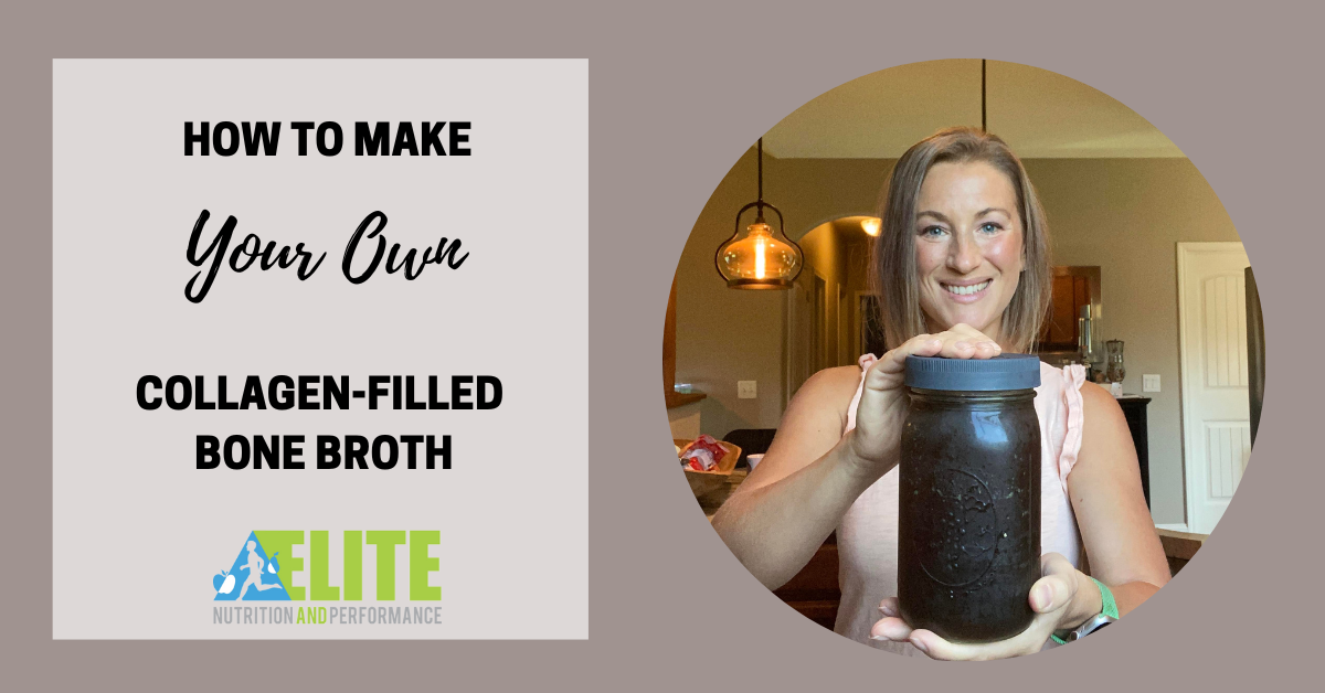Elite Nutrition and Performance How To Make Your Own Collagen-filled Bone Broth