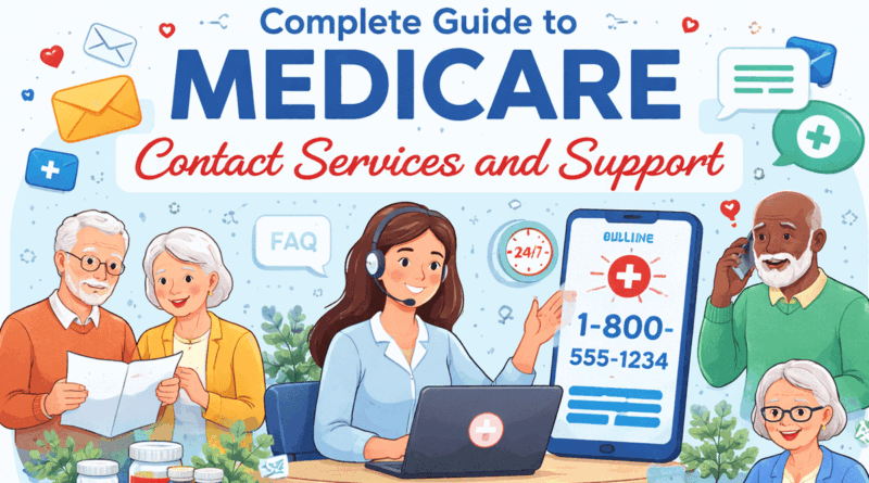 Complete Guide To Medicare Contact Services And Support